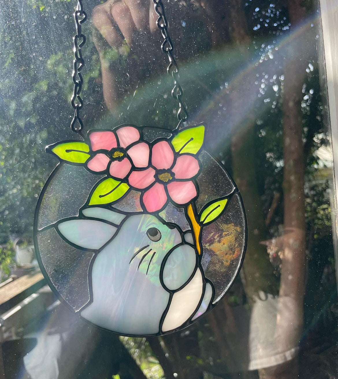 Chu Totoro and Blossoms