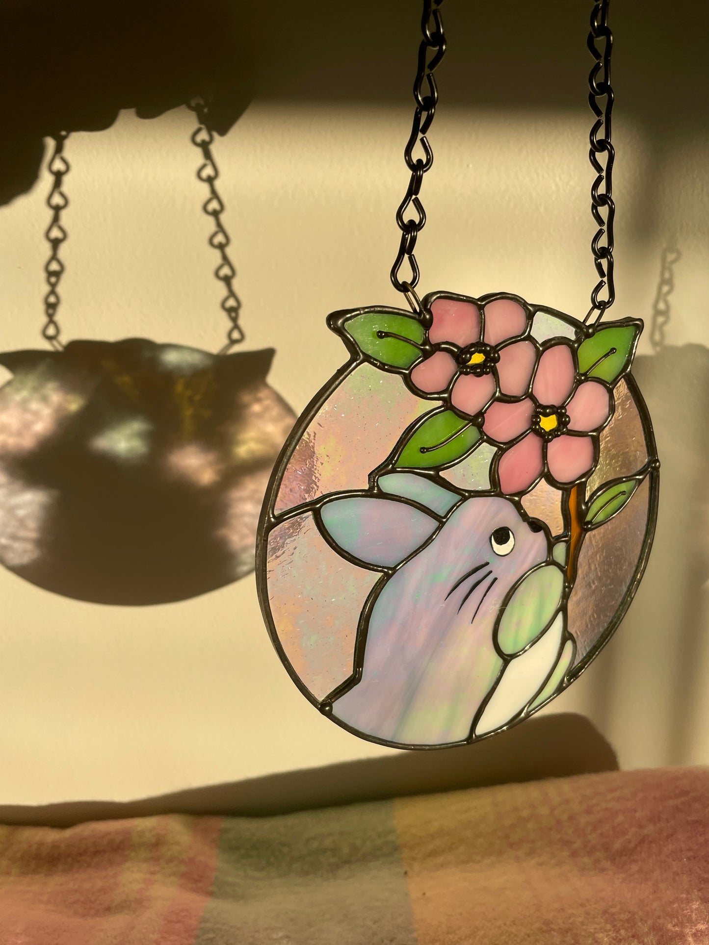 Chu Totoro and Blossoms