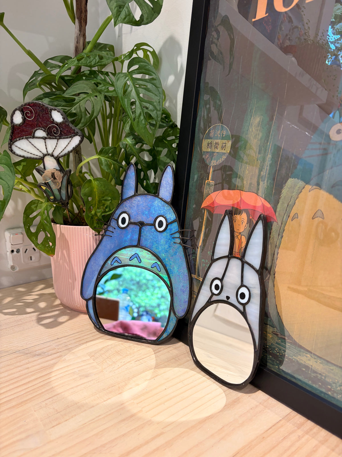 Totoro mirrors set of 2