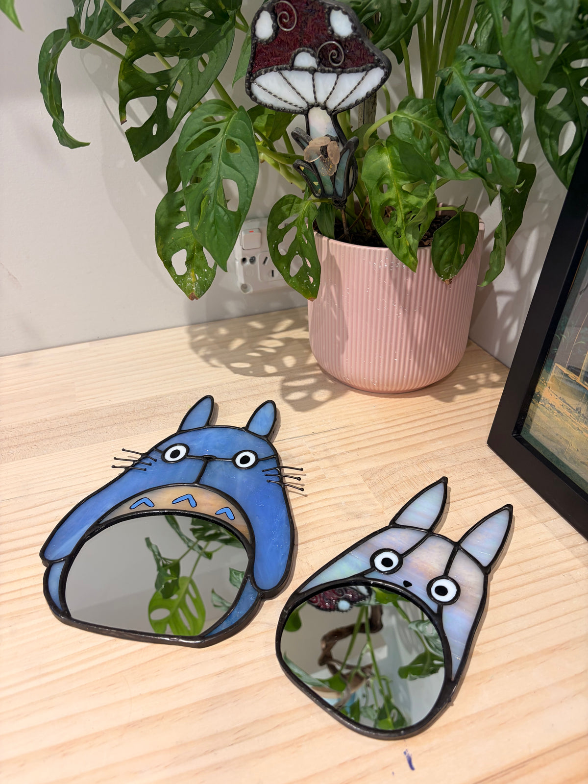 Totoro mirrors set of 2